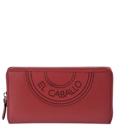 Monedero Napa Rojo