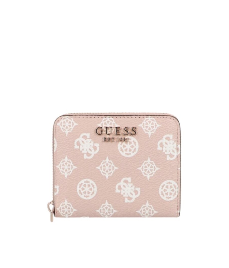 Monedero Pequeño Rosa Guess