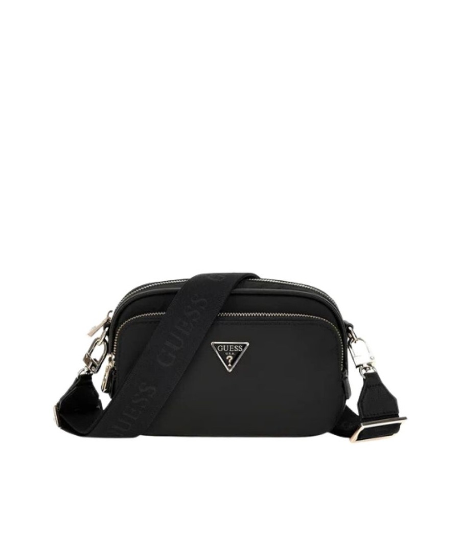 Bolso Negro Eco Gemma Mini Guess