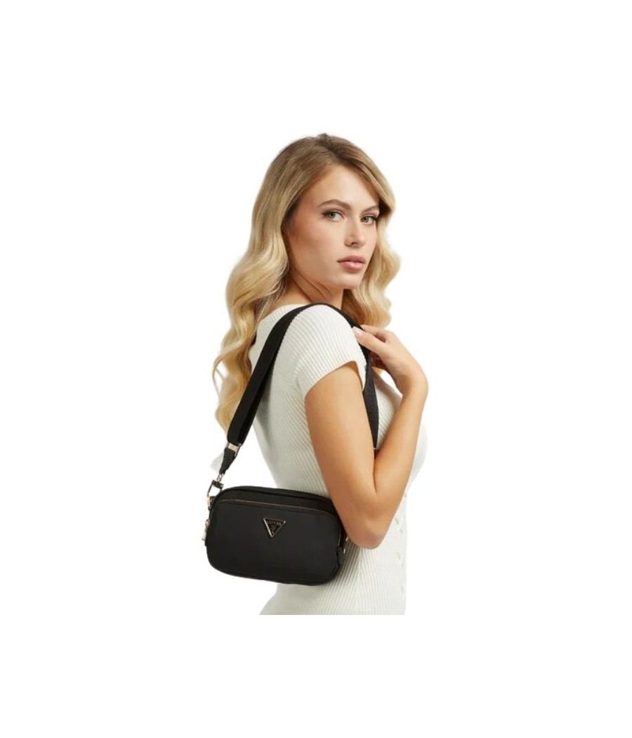 Bolso Negro Eco Gemma Mini Guess