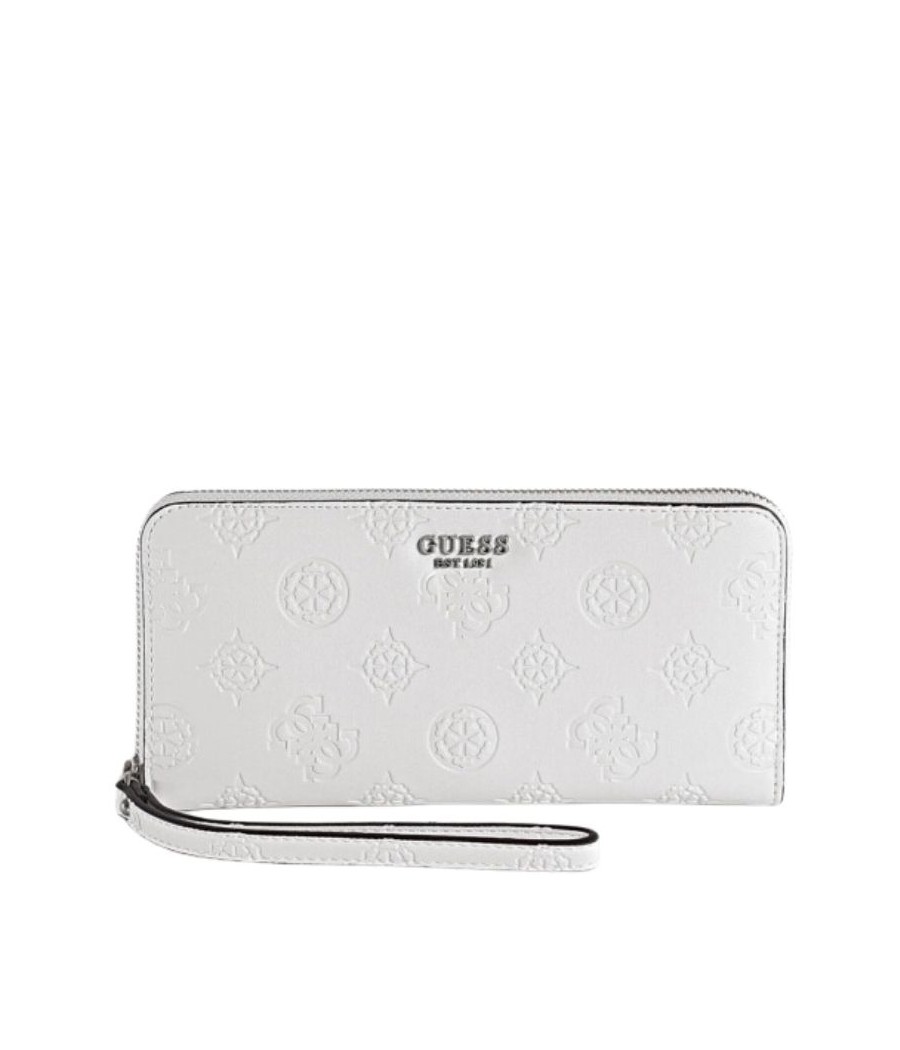 Cartera Galeria Slg Crema Guess