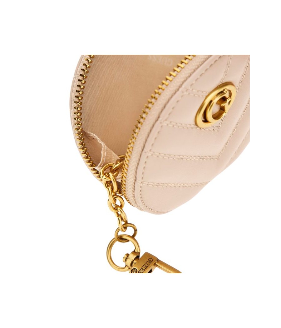 Monedero Pequeño Beige Guess