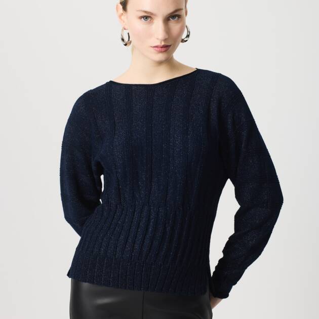 Jersey Brillo Cuello Barco