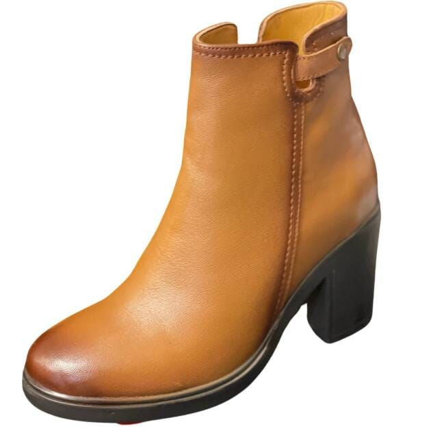 Botín Cuero Marrón Cayetano Giménez