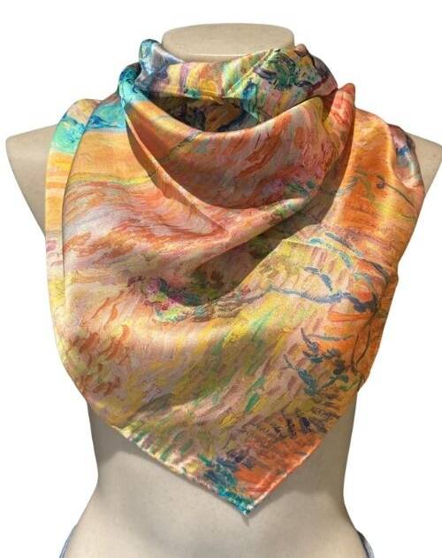 Pañuelo Seda "el sembrador" 90X90