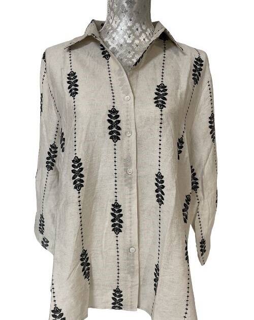 Camisa Pintado Negro