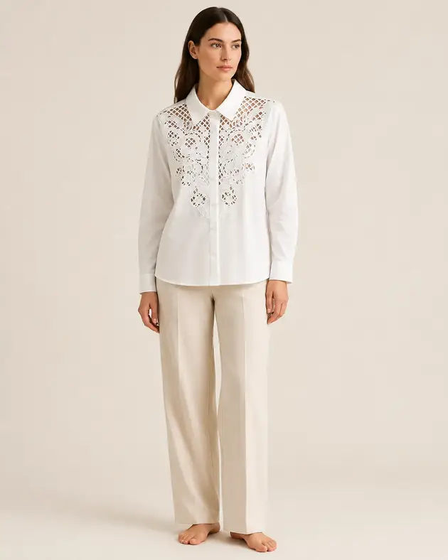 Camisa Calada Flor